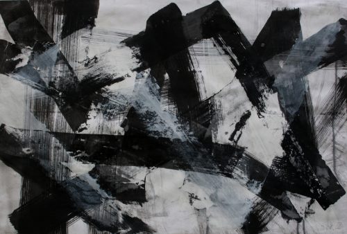 Herzschlag. 2022
Mischtechnik auf Papier
57 x 86 cm
