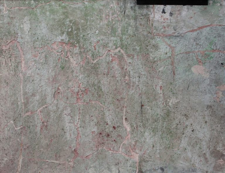 Tagtraum 08-08-15. 2015, Erden und Pigmente auf Japan- und Seidenpapier, 78 x 101 cm